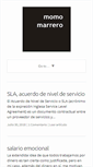 Mobile Screenshot of momomarrero.com